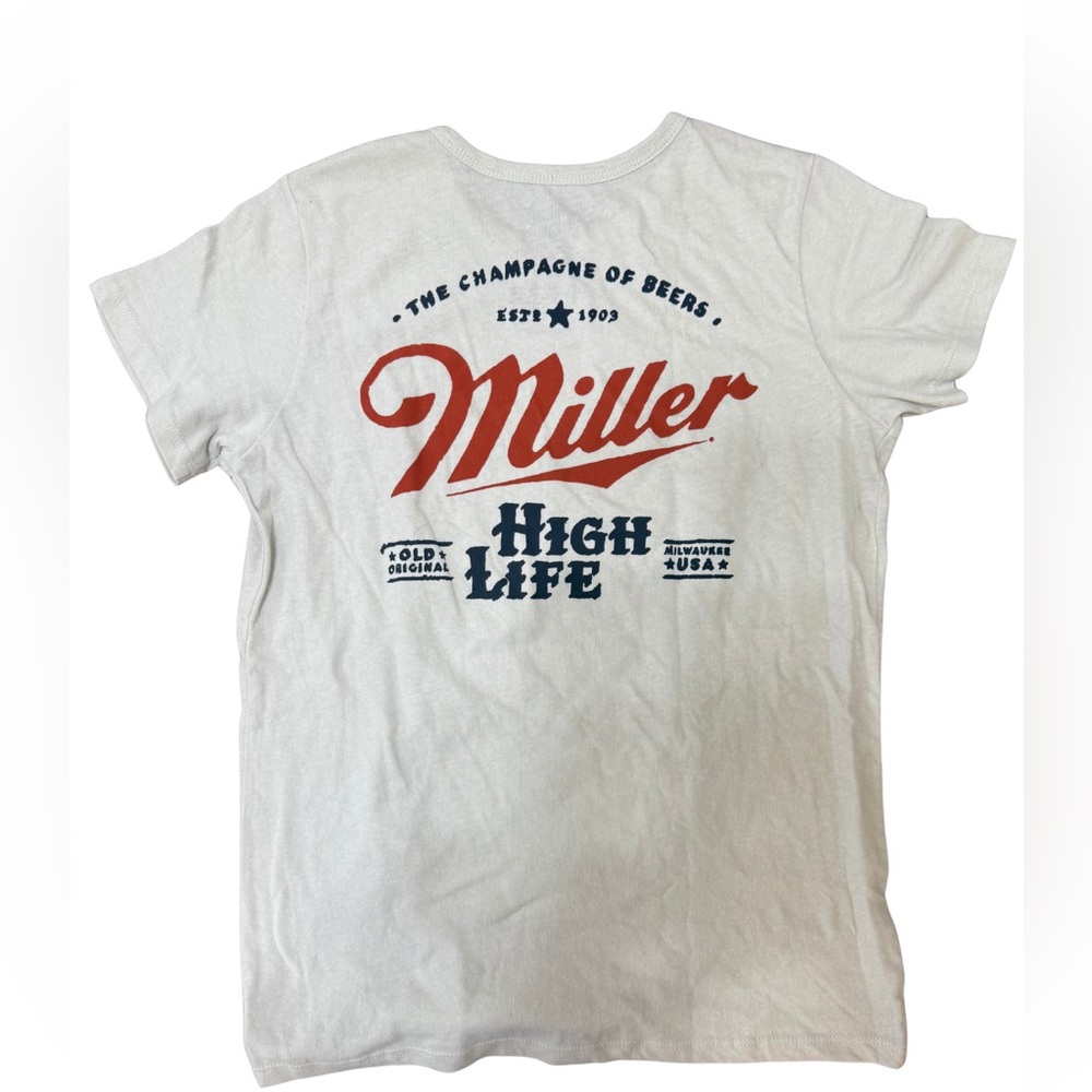 Miller White Short Sleeve Tee